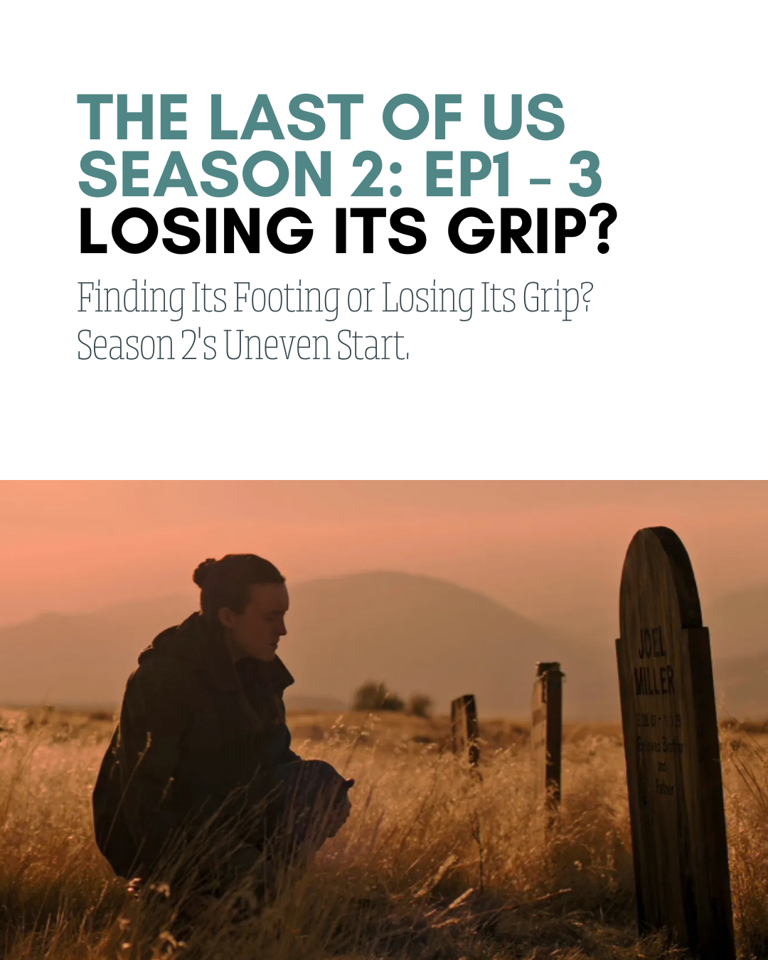 Can We Deal with the Loss of Pedro in The Last of Us?