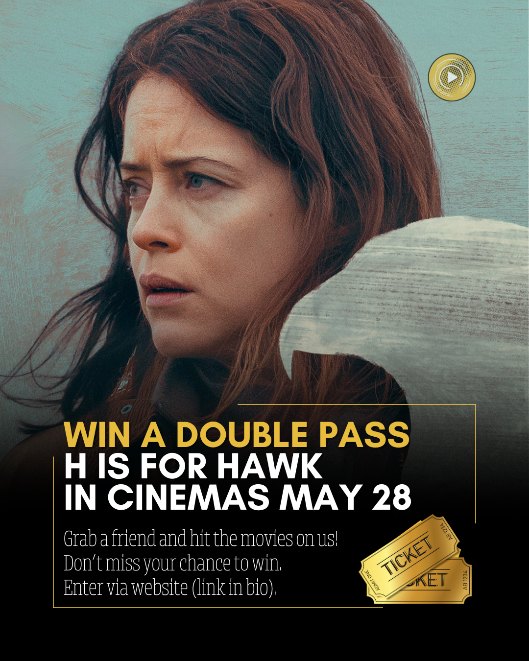 Win A Double Pass To H Is For Hawk