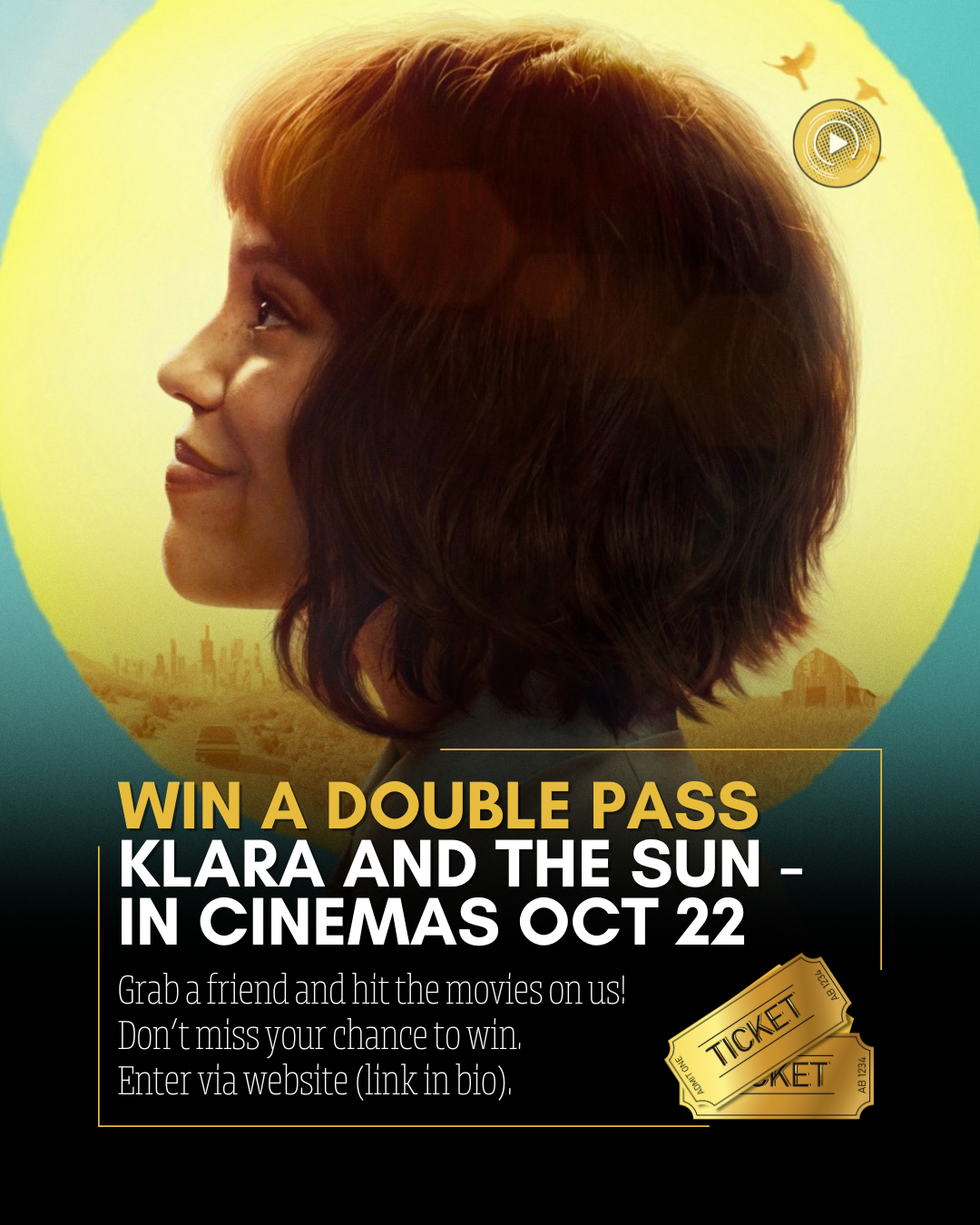 Win A Double Pass To Klara And The Sun